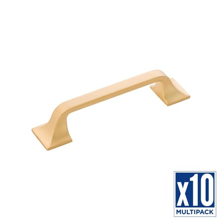 Hickory Hardware Pull 3-3/4 Inch (96mm) Center to Center, 10PK H076701-BGB-10B
